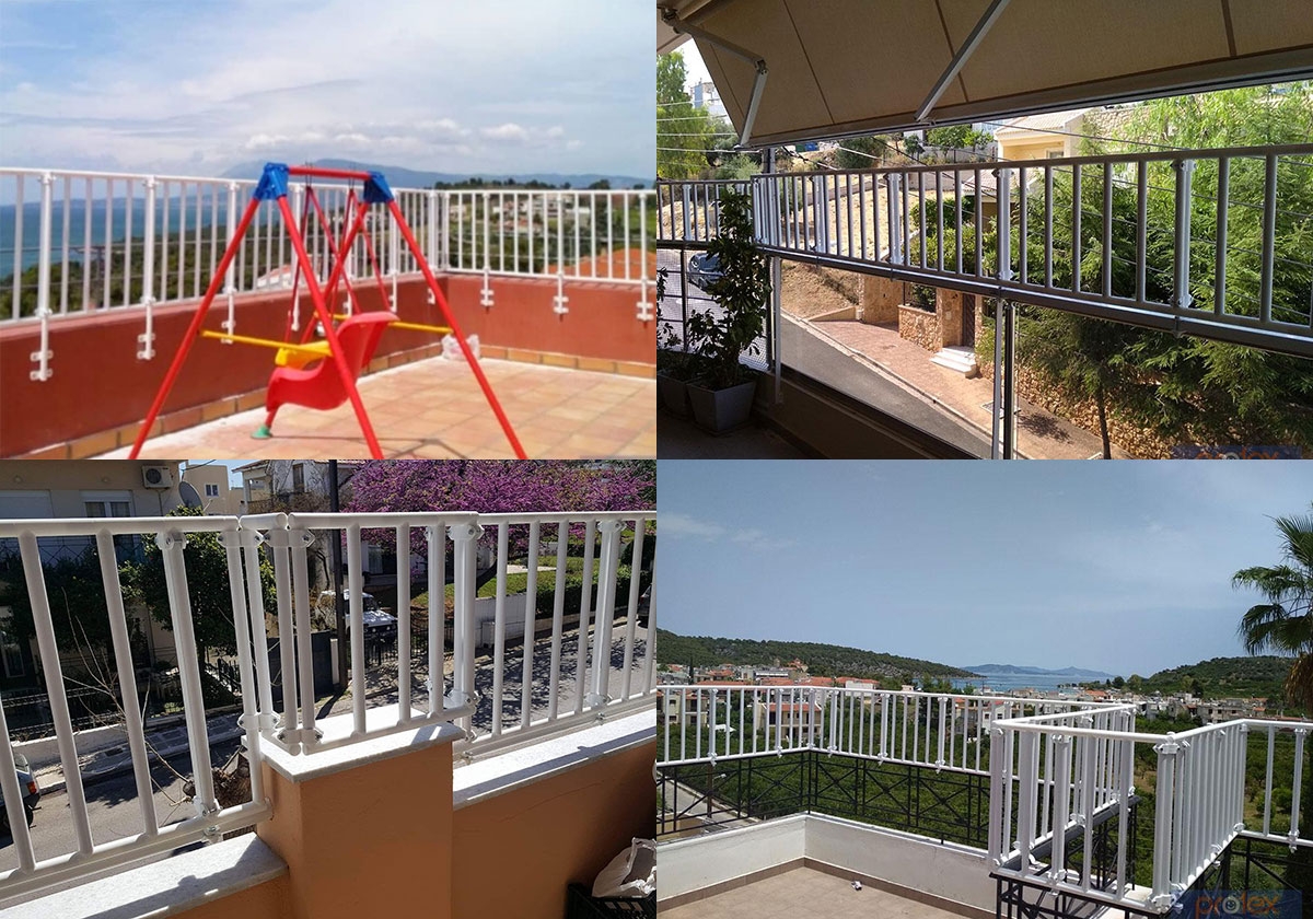 Protex. Προστατεύει τα παιδιά σε κάθε μπαλκόνι και βεράντα