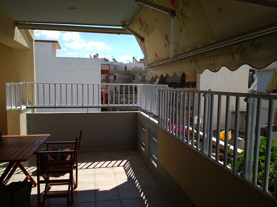 Μπαλκόνι με γωνίες - Protex