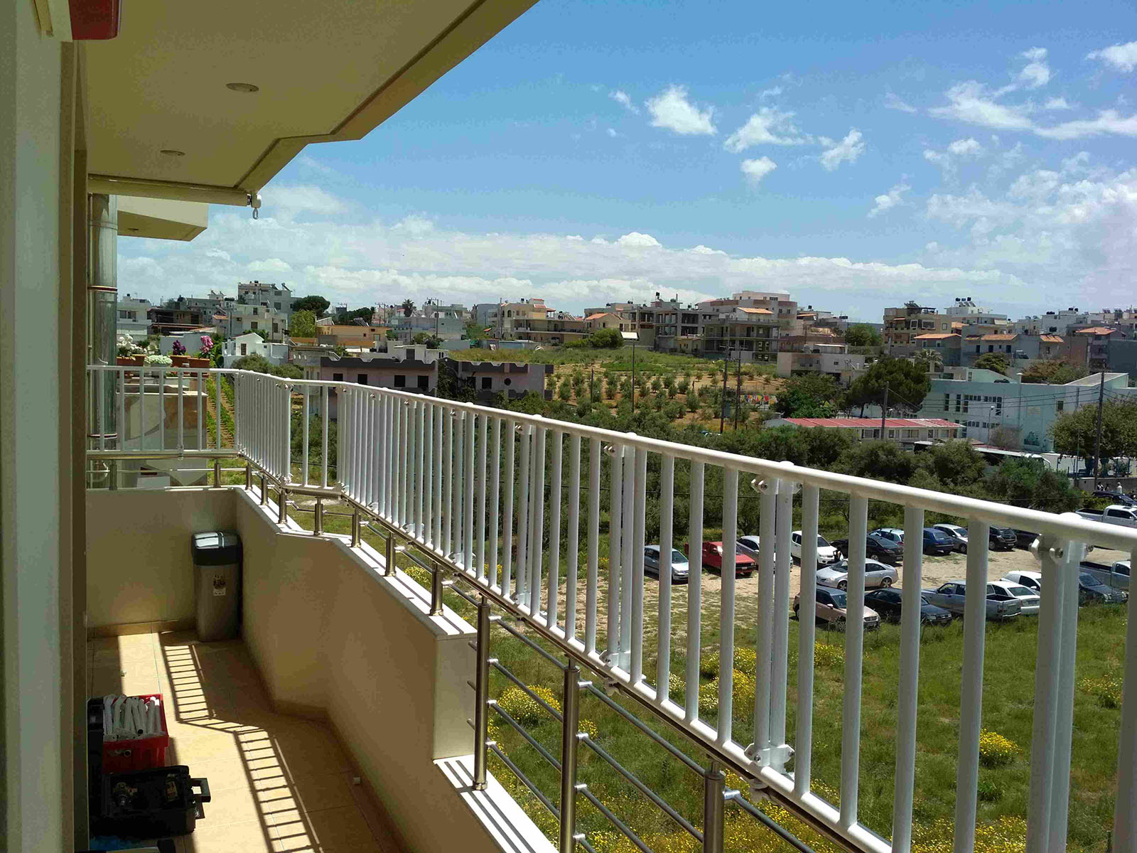 Μπαλκόνι με γωνίες - Protex