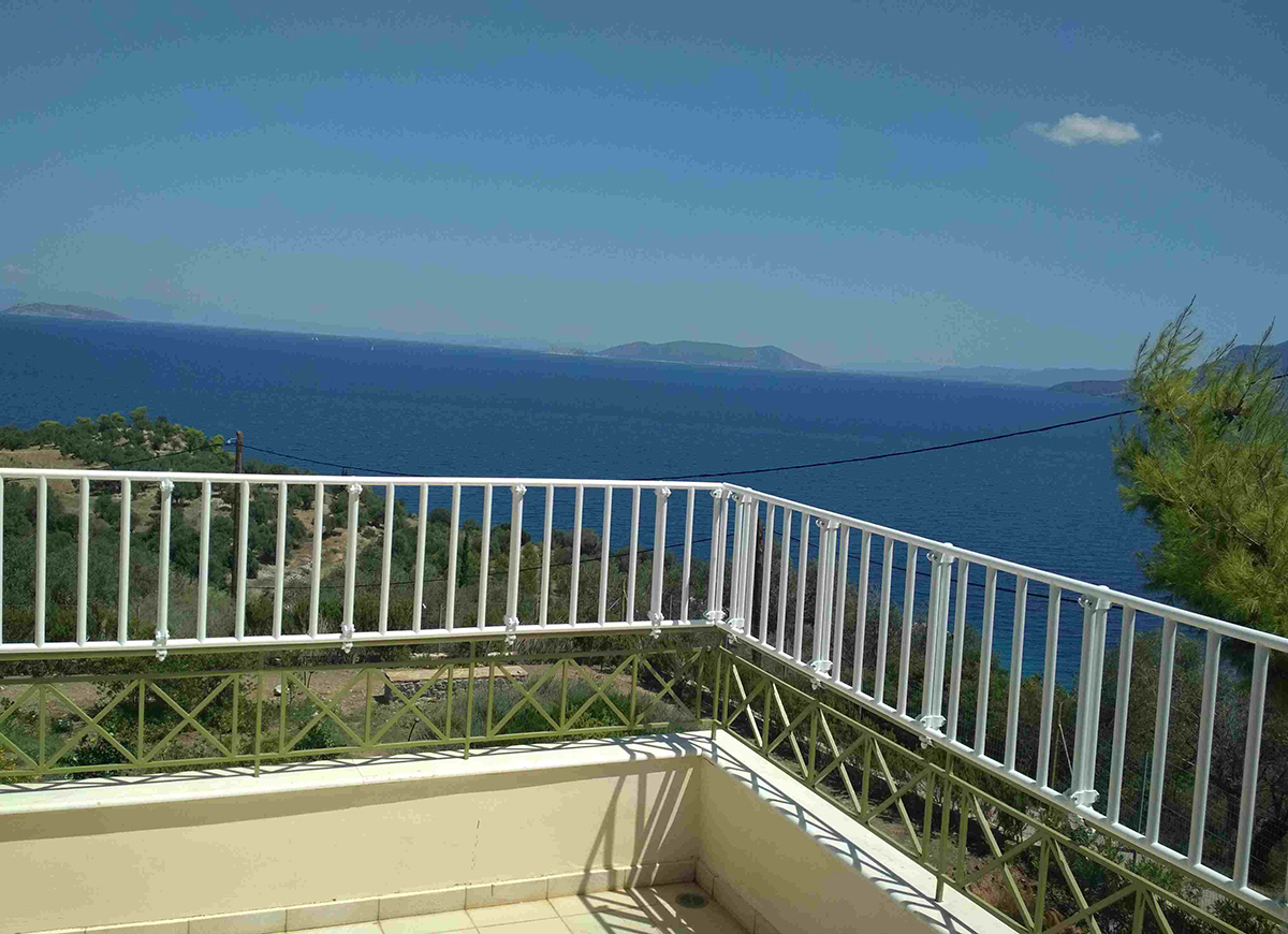 Μπαλκόνι με γωνίες - Protex