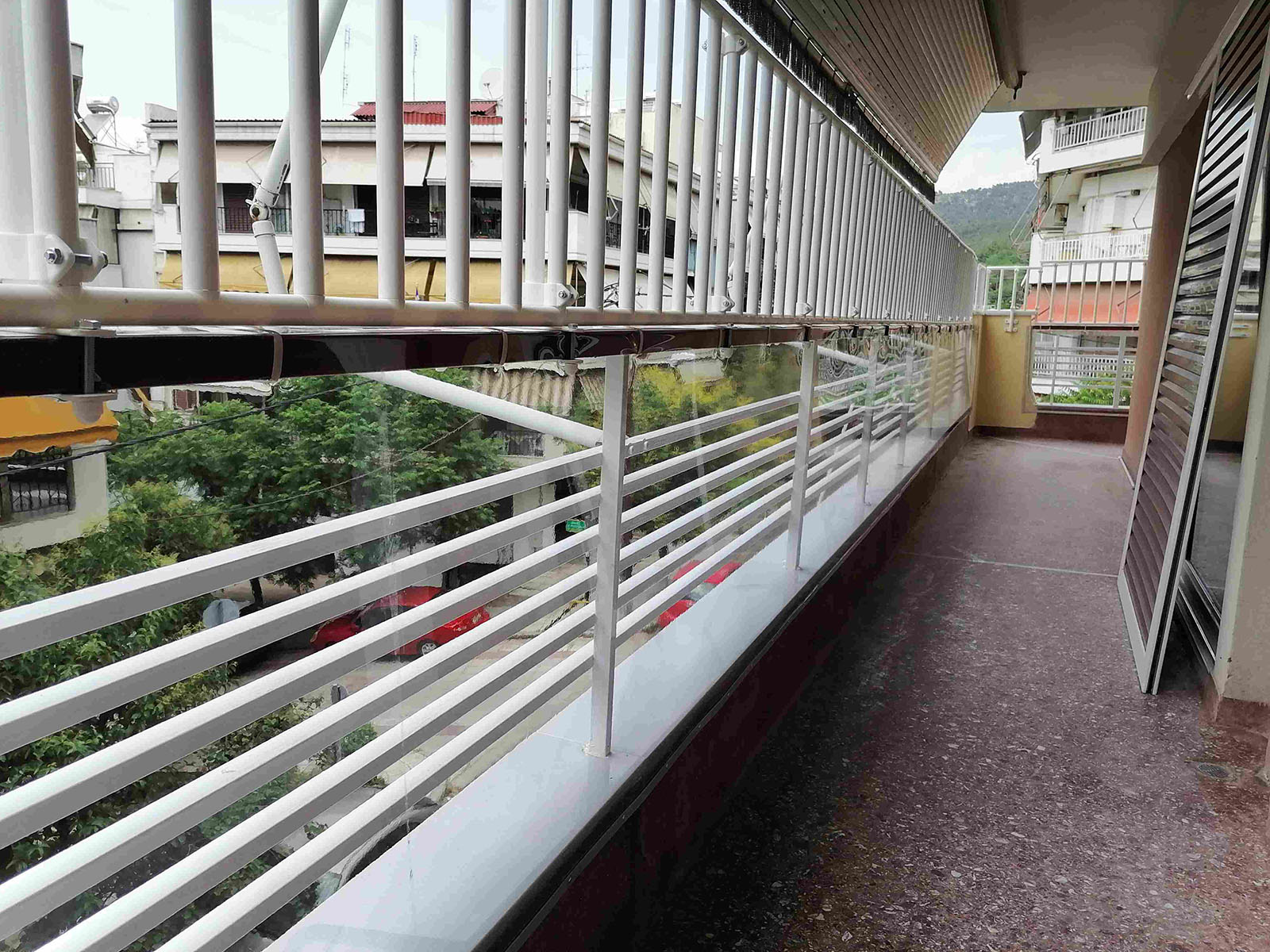 Διπλή κάλυψη με κάγκελο και μεμβράνη - Protex