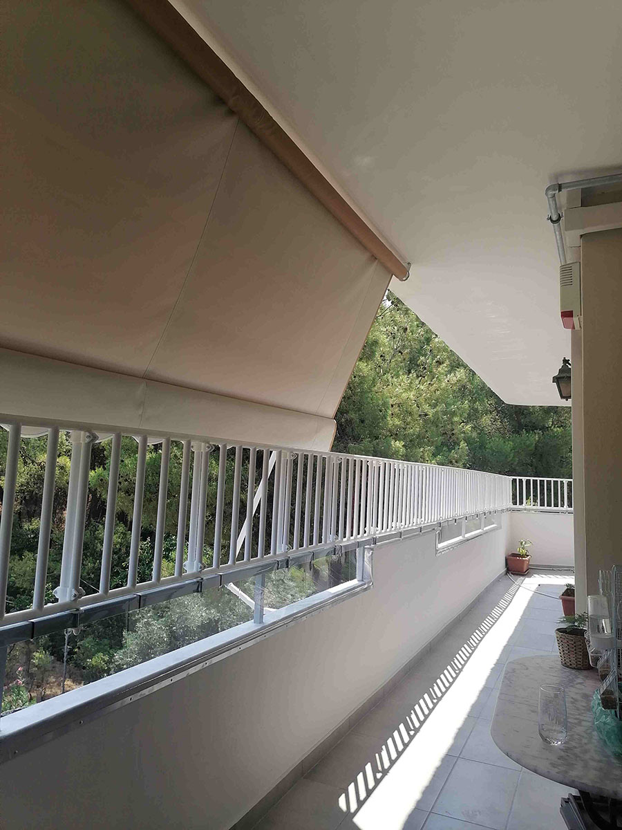 Διπλή κάλυψη με κάγκελο και μεμβράνη - Protex