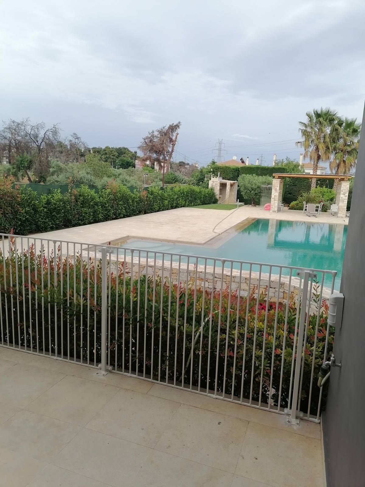 Κάγκελα για την πισίνα - Protex