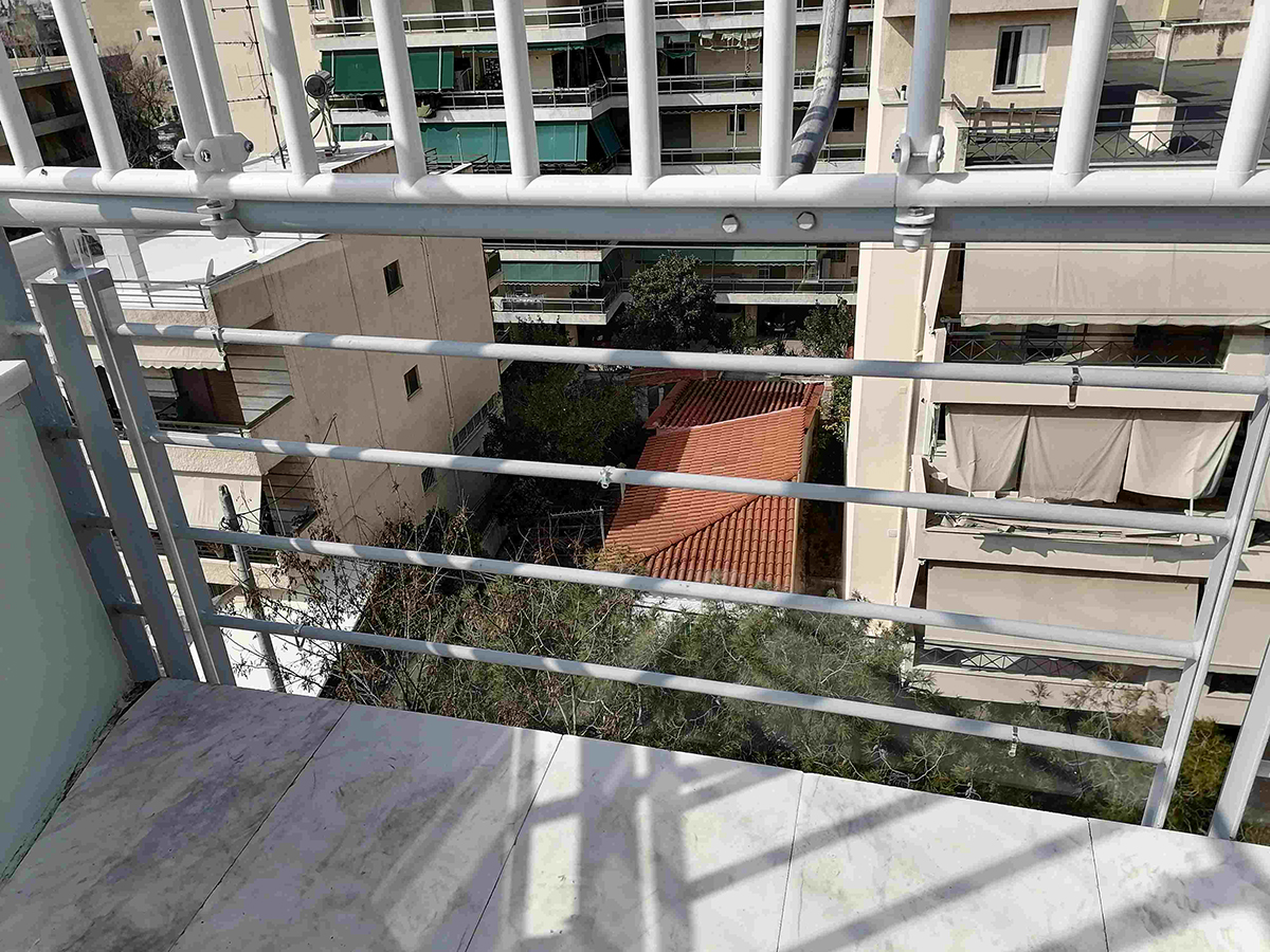 Διπλή κάλυψη με κάγκελο και plexiglass - Protex